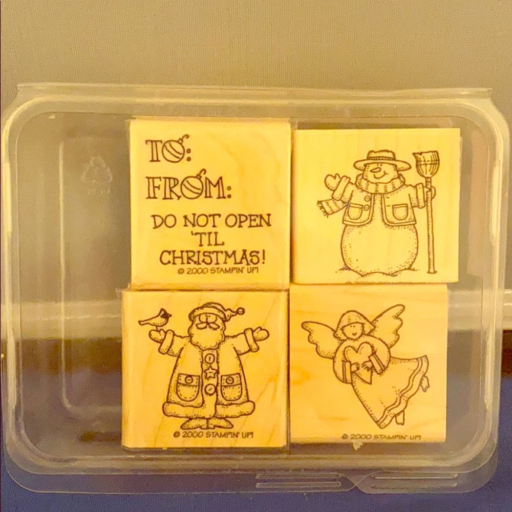 Stampin up rubber stamp set